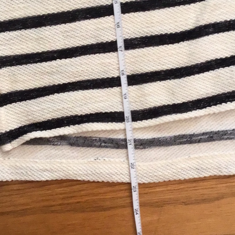 Loft Lou & Grey Striped Terry Poncho Hoodie - Picture 7 of 7